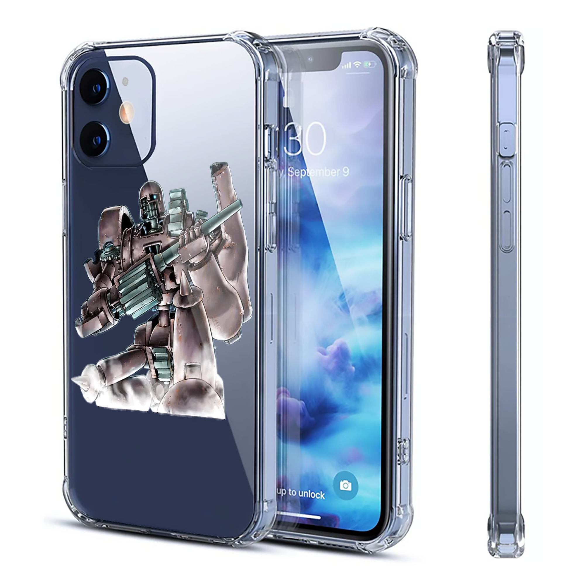 （画像用） 遊☆戯☆王 Yu-Gi-Oh! 【iPhone 12シリーズ対応】透明スマホケース（クリアソフトケース）